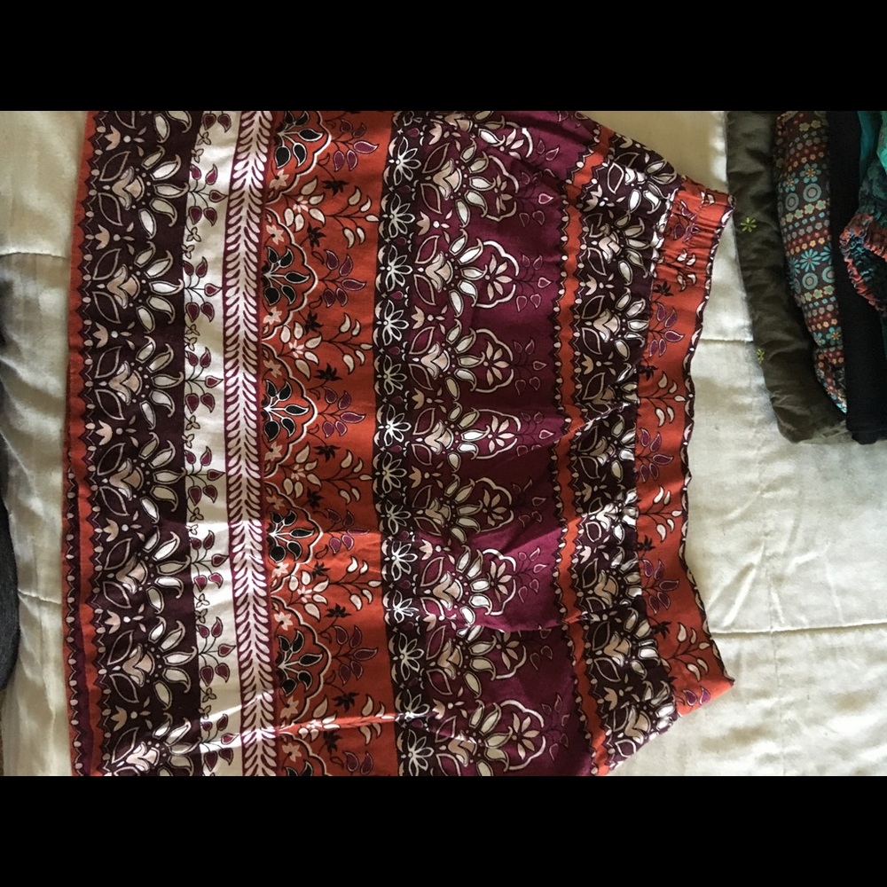 Printed skirt